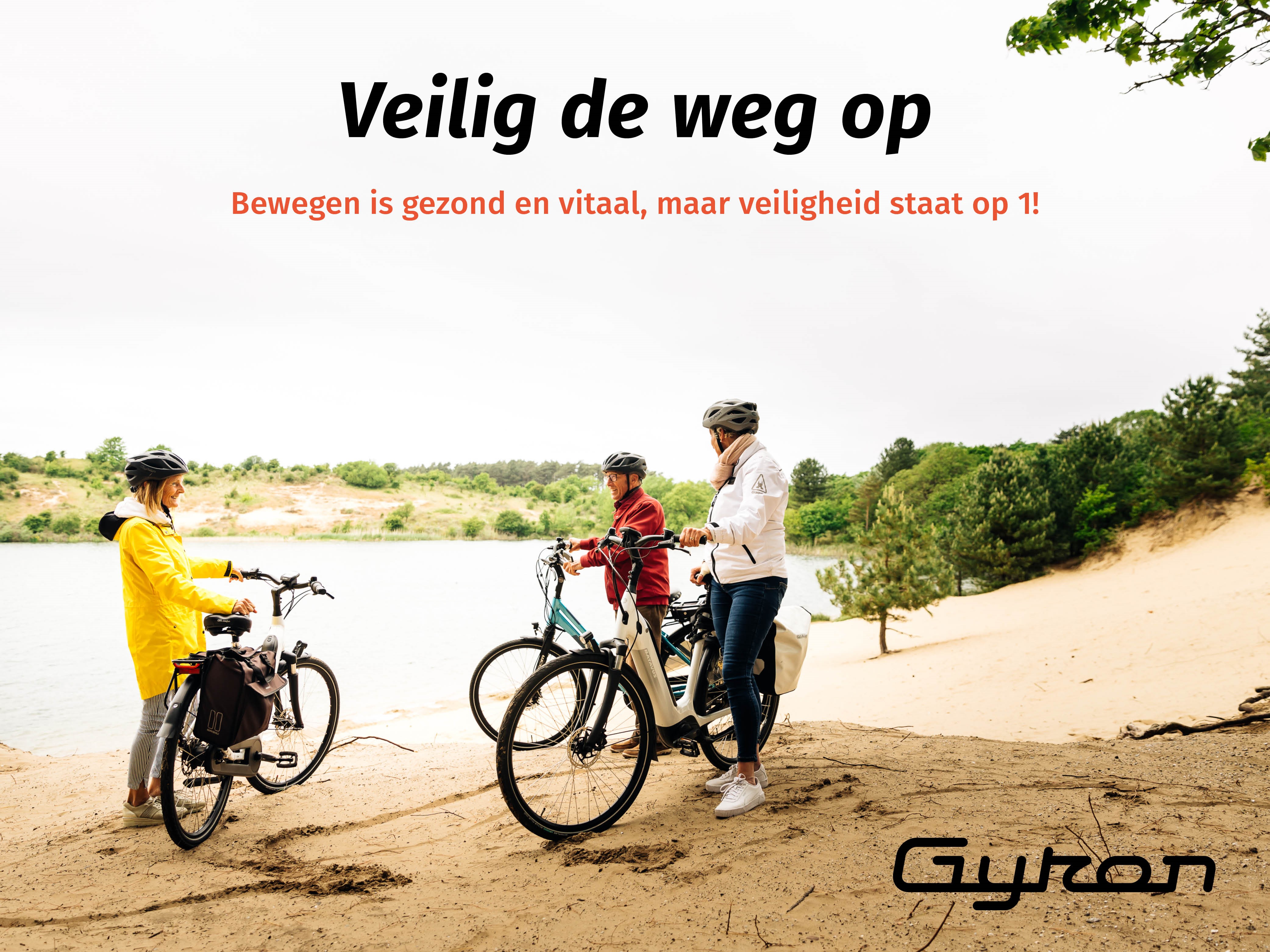 Gyron go E-bike helm Beach